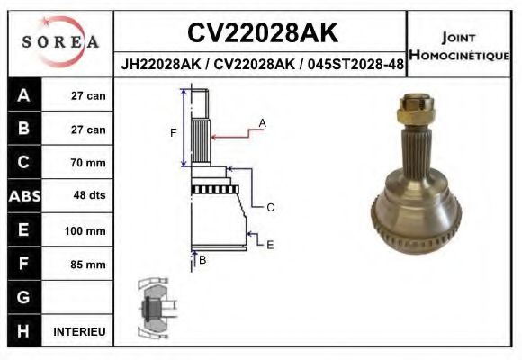 EAI CV22028AK