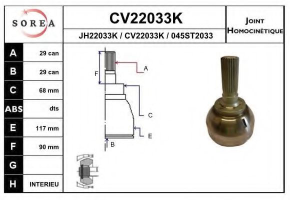 EAI CV22033K