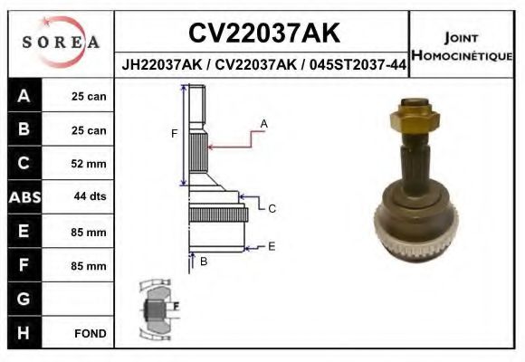 EAI CV22037AK