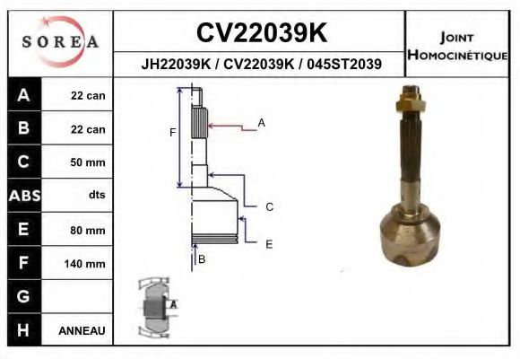EAI CV22039K