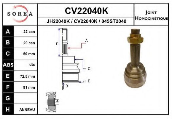 EAI CV22040K