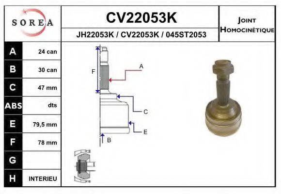 EAI CV22053K