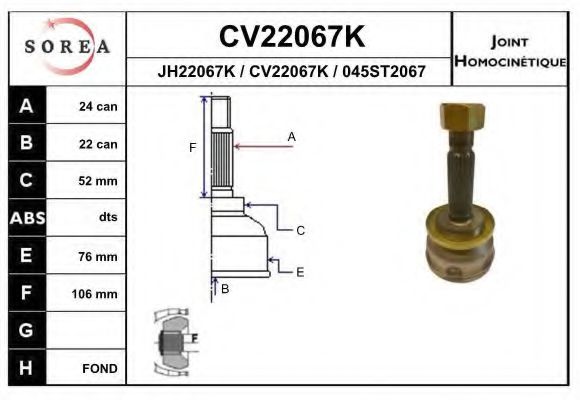 EAI CV22067K