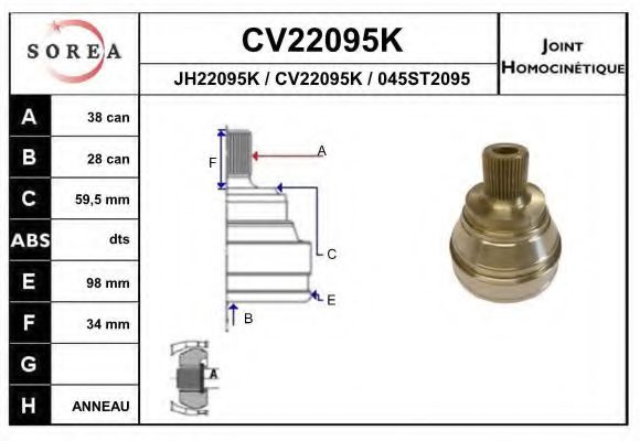 EAI CV22095K