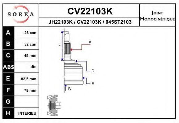 EAI CV22103K