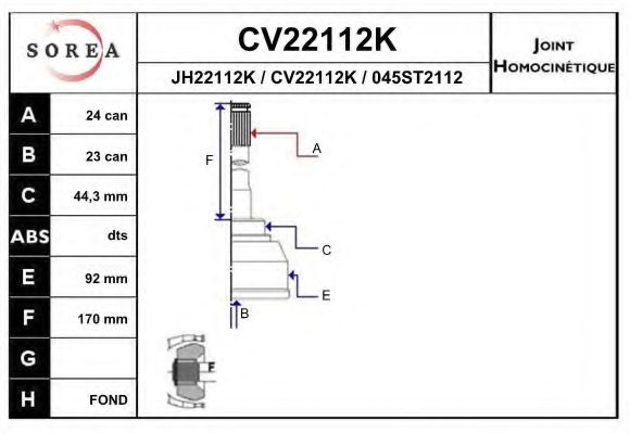 EAI CV22112K