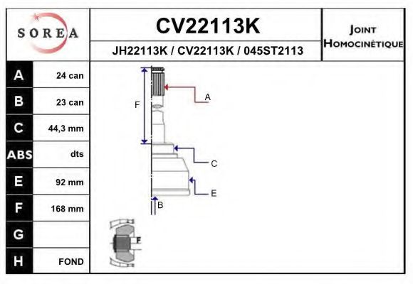 EAI CV22113K