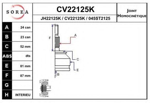 EAI CV22125K