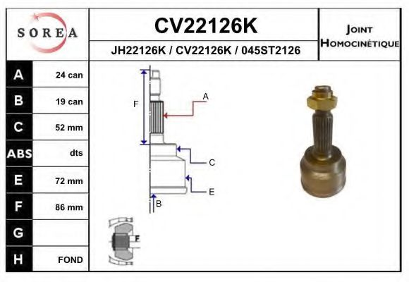 EAI CV22126K