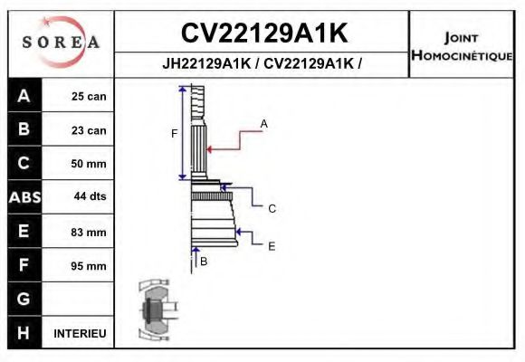 EAI CV22129A1K