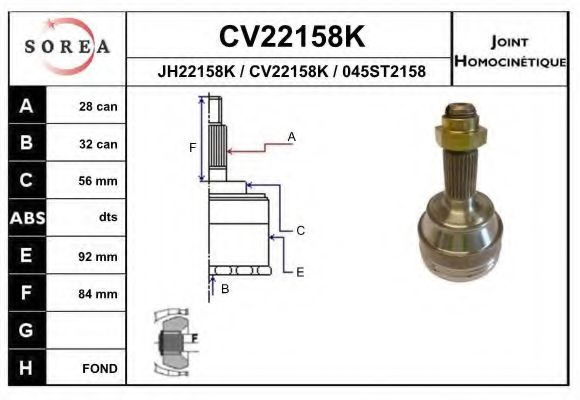 EAI CV22158K