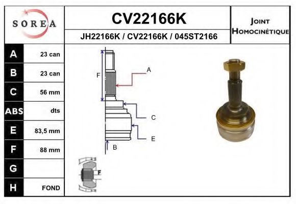 EAI CV22166K