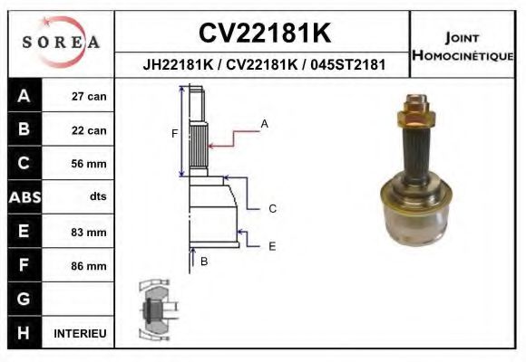 EAI CV22181K