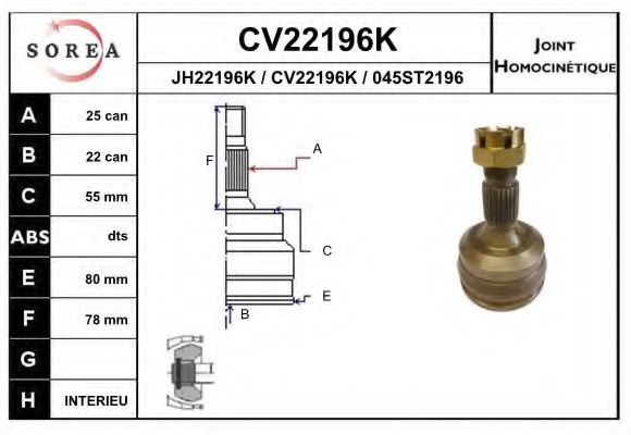 EAI CV22196K