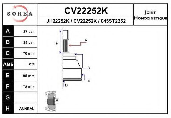 EAI CV22252K