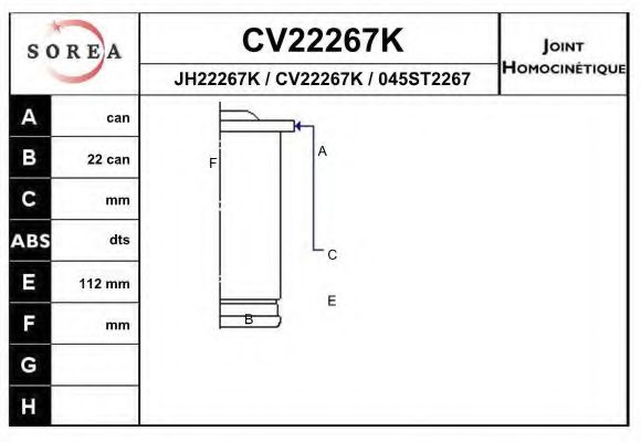 EAI CV22267K
