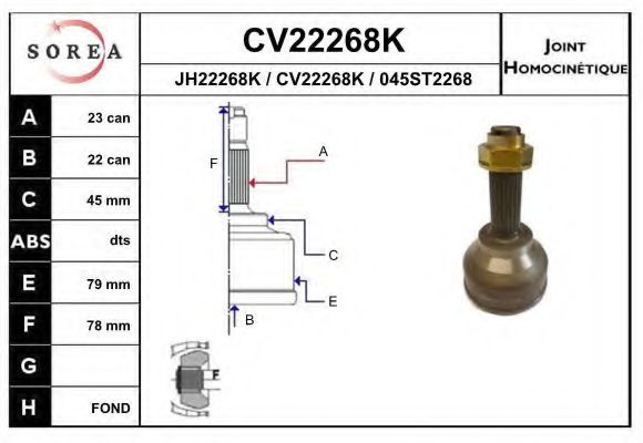 EAI CV22268K