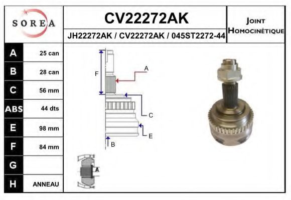 EAI CV22272AK