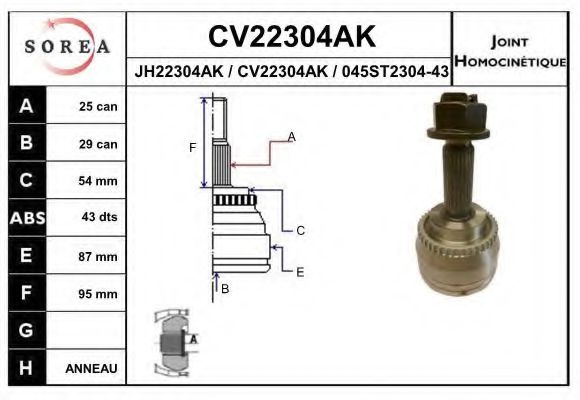 EAI CV22304AK