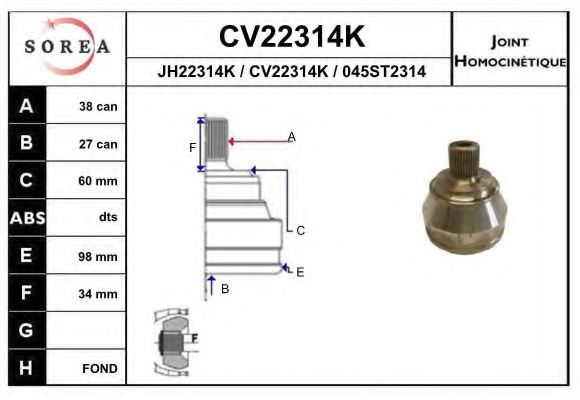 EAI CV22314K