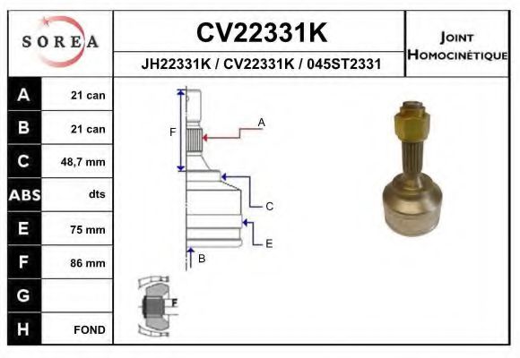 EAI CV22331K