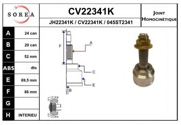 EAI CV22341K