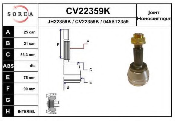 EAI CV22359K