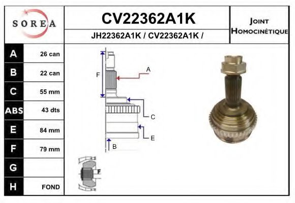 EAI CV22362A1K