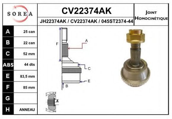 EAI CV22374AK