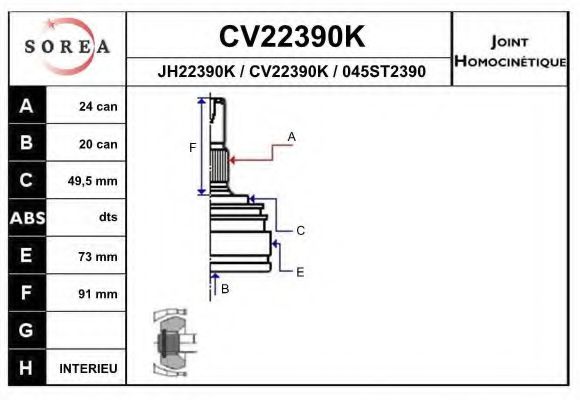 EAI CV22390K