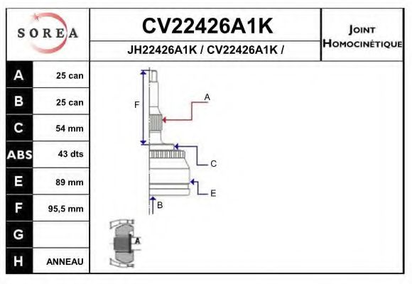 EAI CV22426A1K