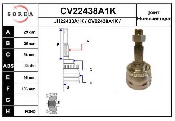 EAI CV22438A1K