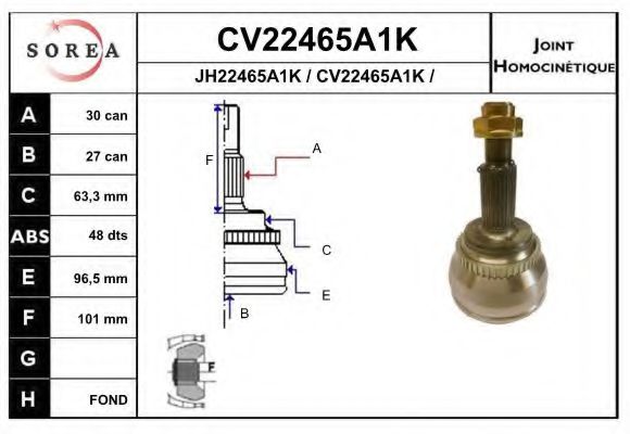 EAI CV22465A1K