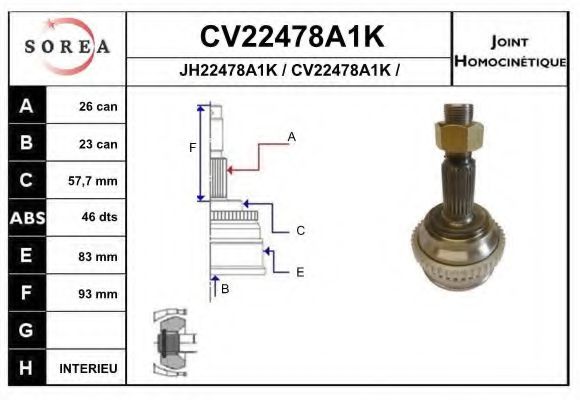 EAI CV22478A1K
