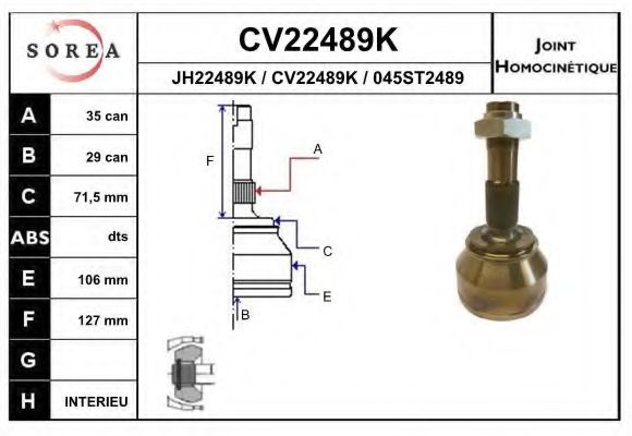 EAI CV22489K