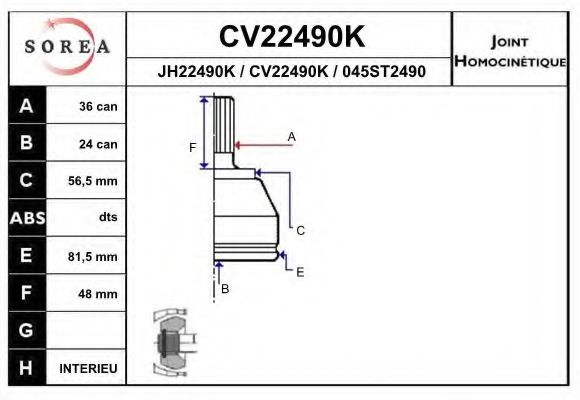 EAI CV22490K