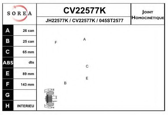 EAI CV22577K