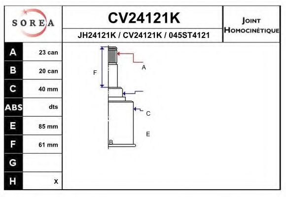 EAI CV24121K