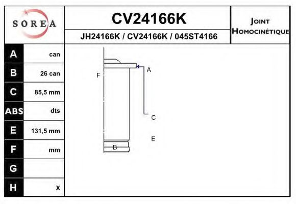 EAI CV24166K