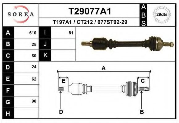 EAI T29077A1 EAI T29077A1