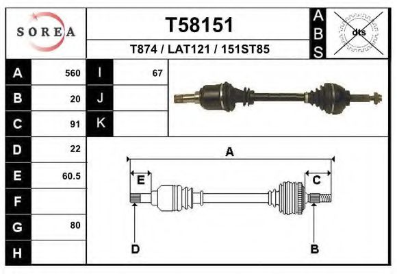 EAI T58151 EAI T58151