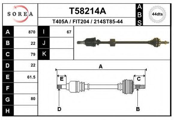 EAI T58214A