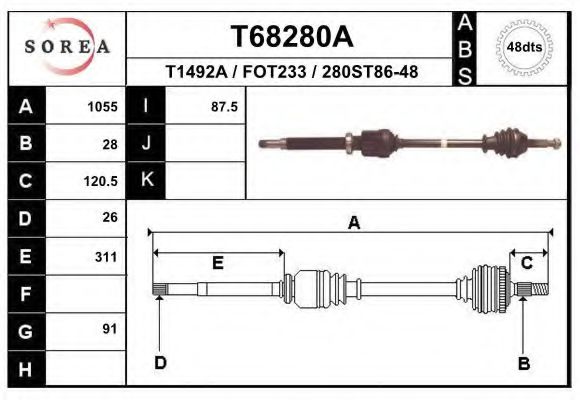 EAI T68280A