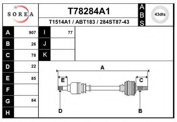 EAI T78284A1