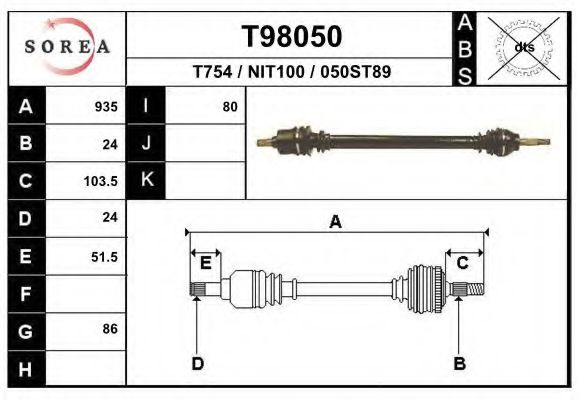 EAI T98050