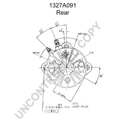Стартер PRESTOLITE ELECTRIC 1327A091 Стартер PRESTOLITE ELECTRIC 1327A091