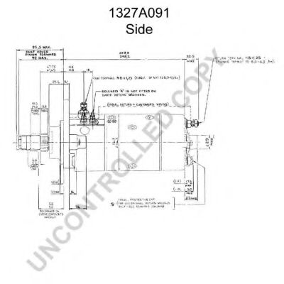 Стартер PRESTOLITE ELECTRIC 1327A091 Стартер PRESTOLITE ELECTRIC 1327A091