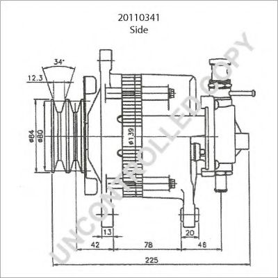 PRESTOLITE ELECTRIC 20110341