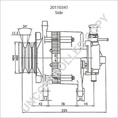 PRESTOLITE ELECTRIC 20110341