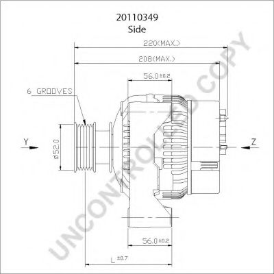 PRESTOLITE ELECTRIC 20110349